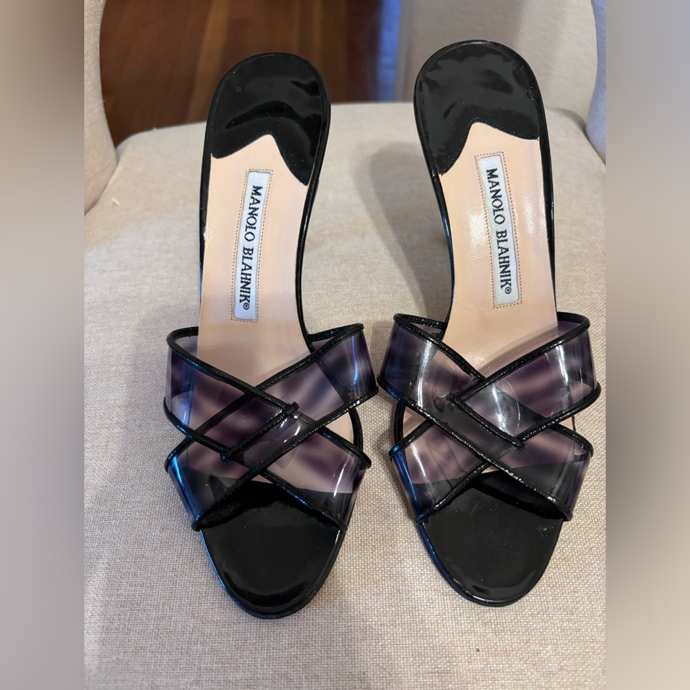 Manolo Blahnik Slide Sandals